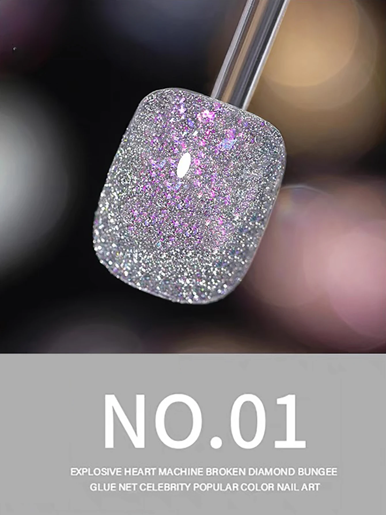 1-6 قطعة WS فلاش الأزرق الأظافر الأحمر الأظافر كسر الماس هلام مسمار البولندية الخريف/الشتاء مبيعا الملونة هلام مسمار ملصقات الأظافر المورد