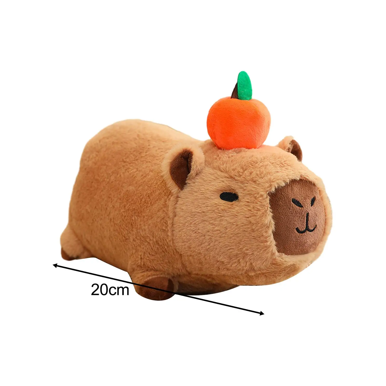 ของเล่นนุ่มพร้อมโซฟาเสียงของเล่นรูปตุ๊กตา Capybara สําหรับของขวัญวันเกิด