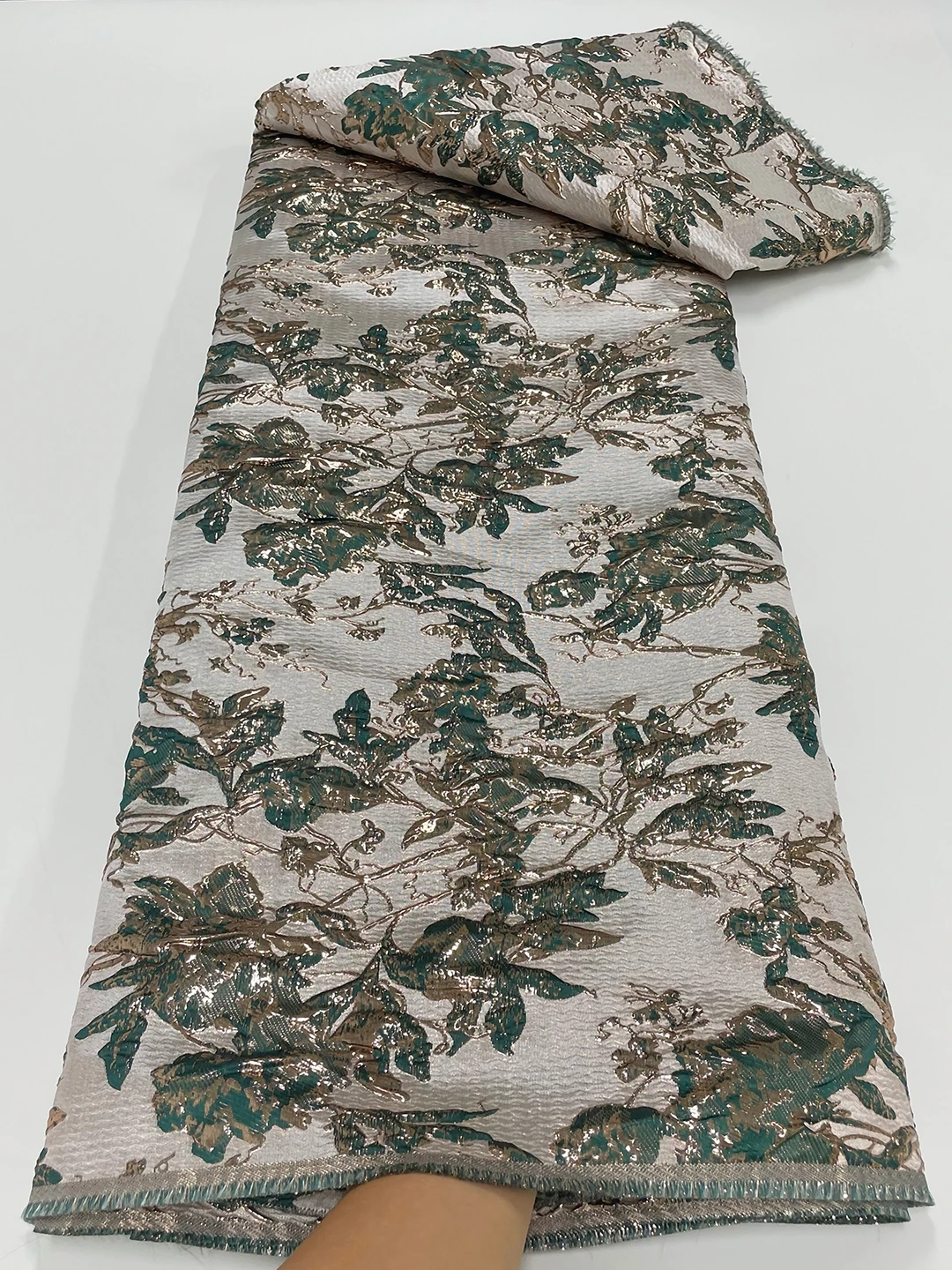 Schöne Jacquard Spitze Stoff Französisch hochwertige Brokat Stickerei Spitze Stoff nigerian ische