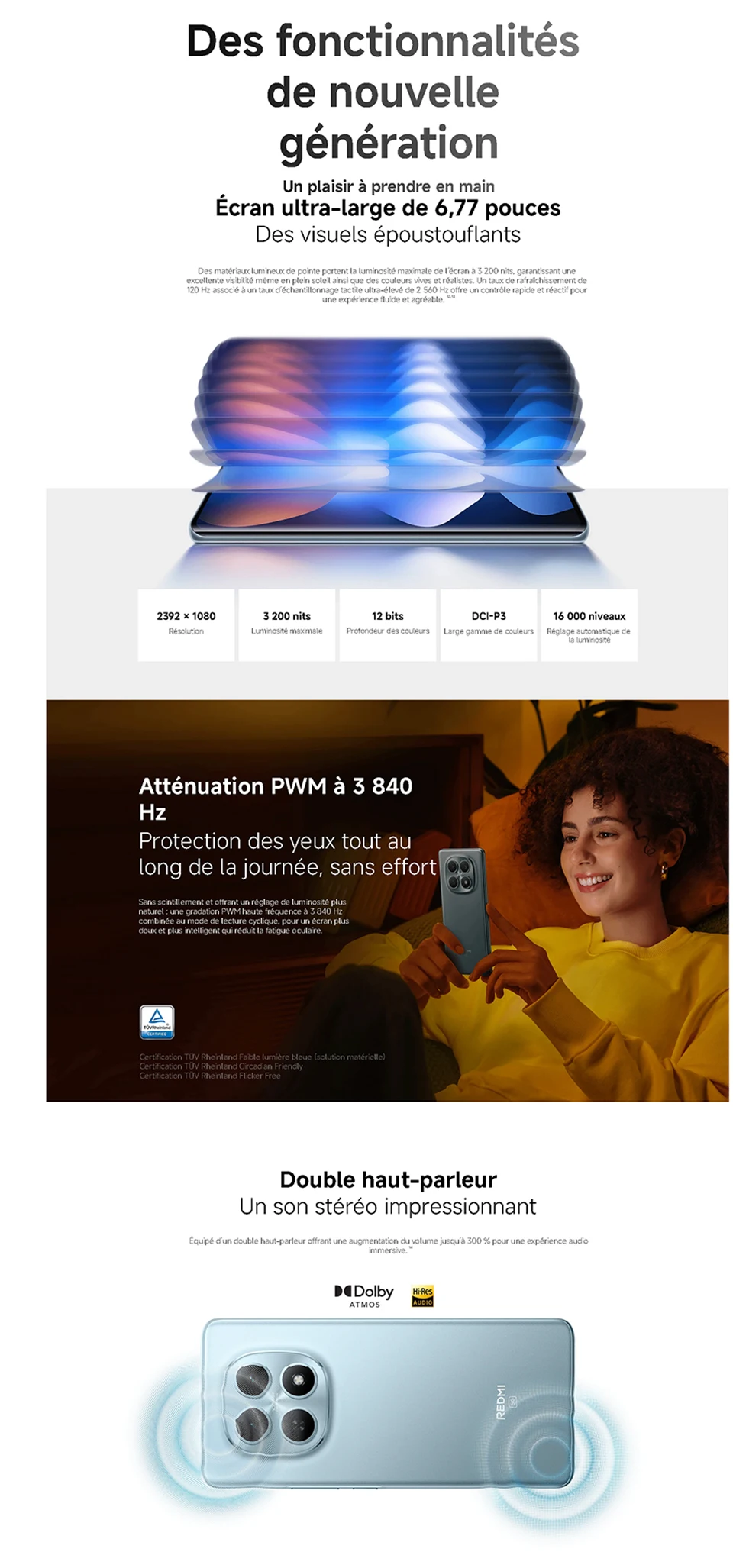 Xiaomi Redmi Note 15 5G, NFC, 6.77'' FHD AMOLED Display, 120 Hz, 108 MP Camera, 5520 mAh Battery, IP65