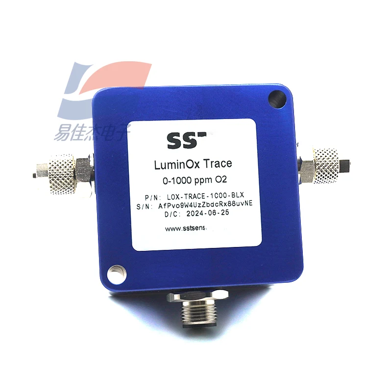 LOX Can Be Exposed To Any Concentration Of O2 Optical Trace  Sensor LOX-Trace-1000-BLX