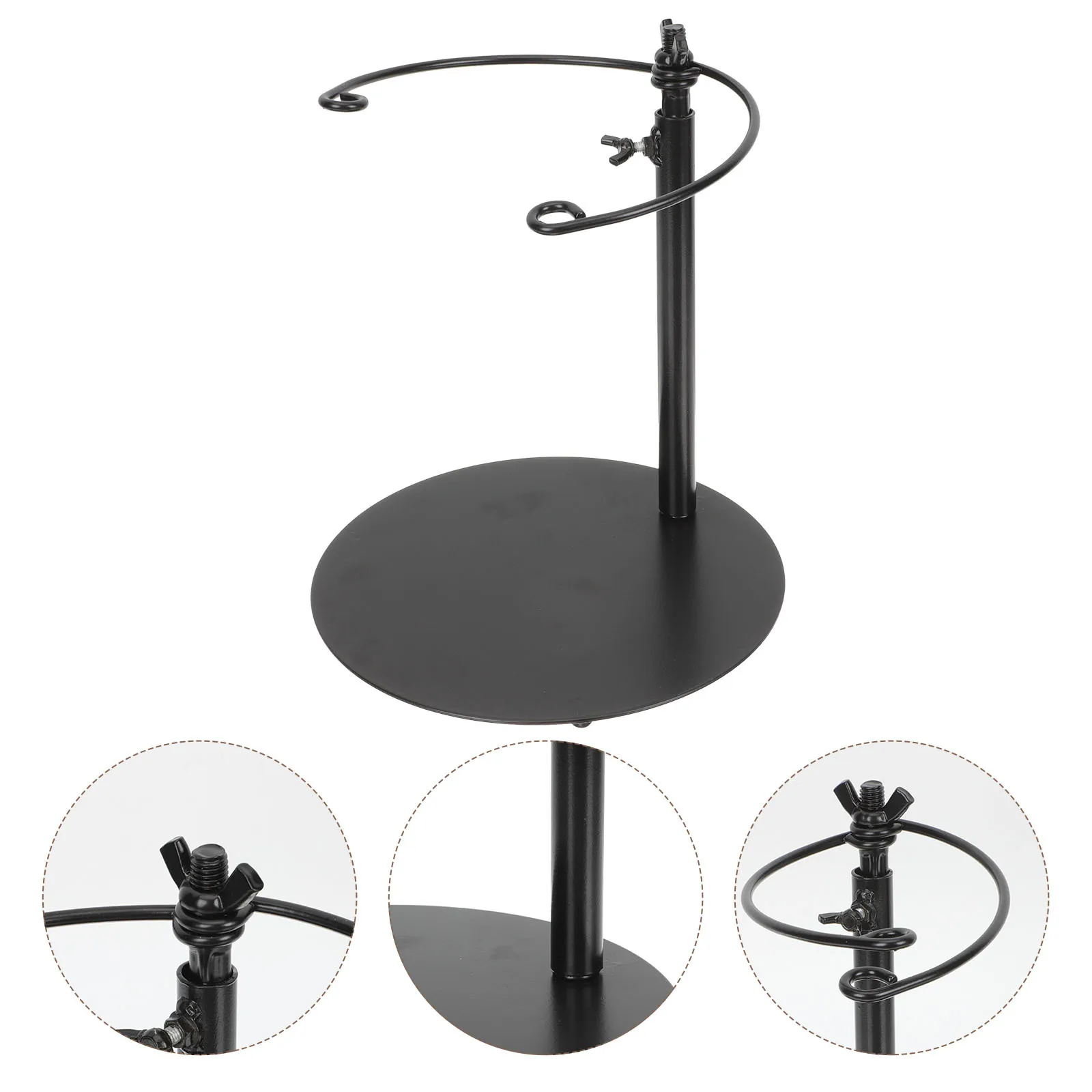 

Adjustable Bouquet Stand Metal Flower Arrangement Holder for Desktop Floral Riser Support Frame Ideal Wedding Flower Supplies