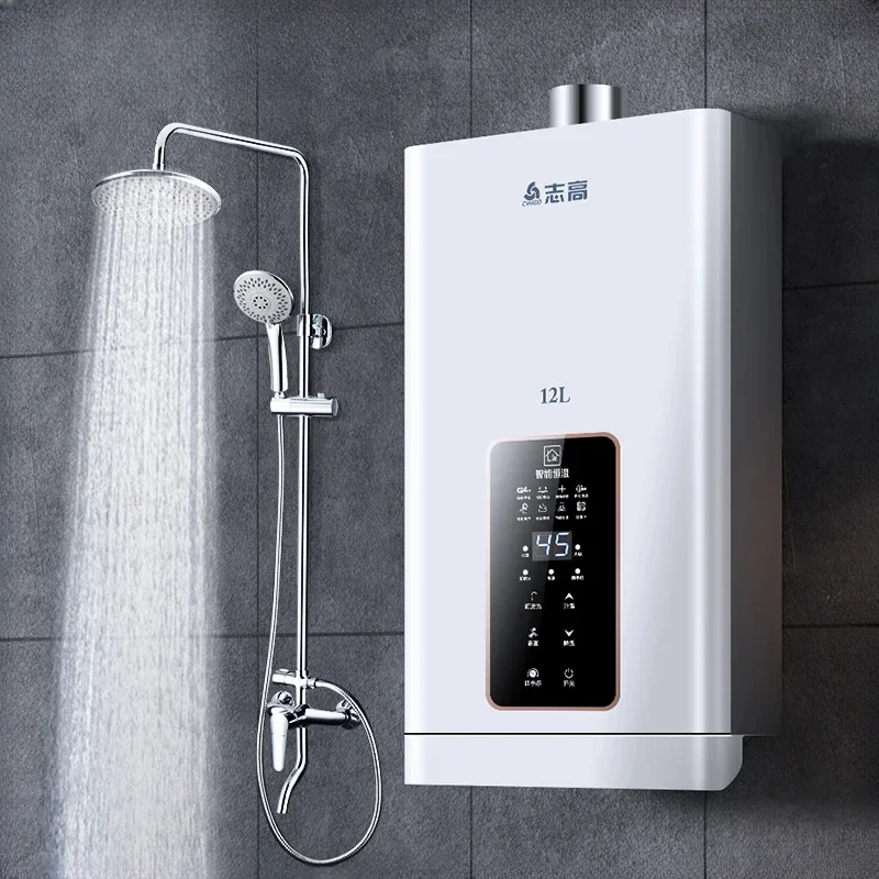 Household gas water heater constant temperature natural gas liquefied gas forced exhaust zero cold water
