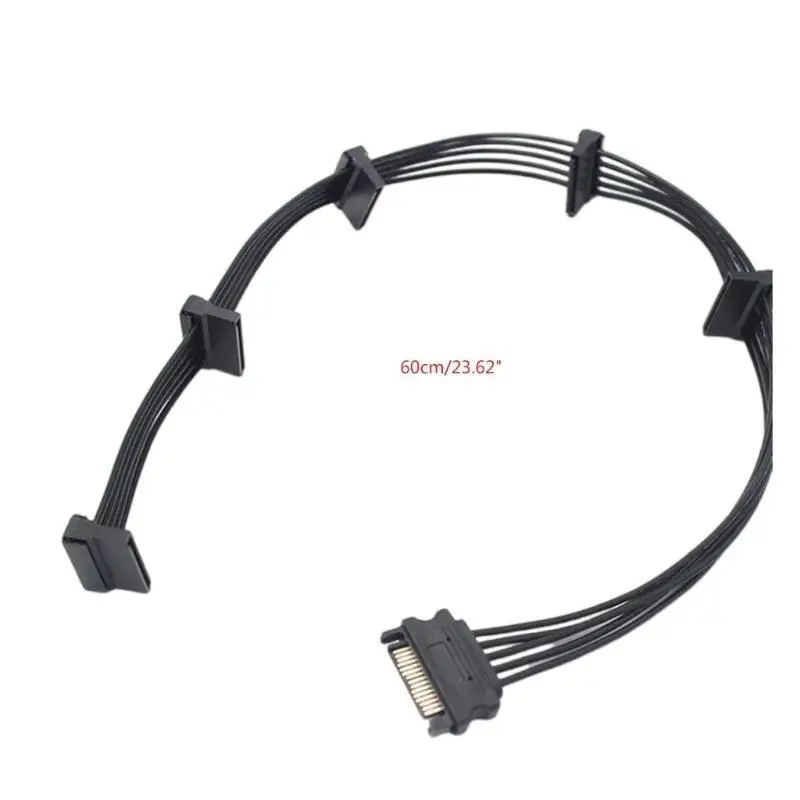 Y1ub Ide Ekspansi Penyimpanan Sederhana ke Power Splitters Kabel Meningkatkan Kapasitas Penyimpanan 18awg Metal Wire Untuk