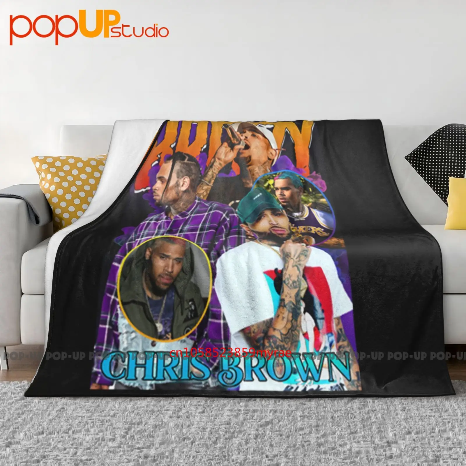 Chris Breezy Ultra-Soft Blanket Quilt Winter Sofa Cover Bed Covers