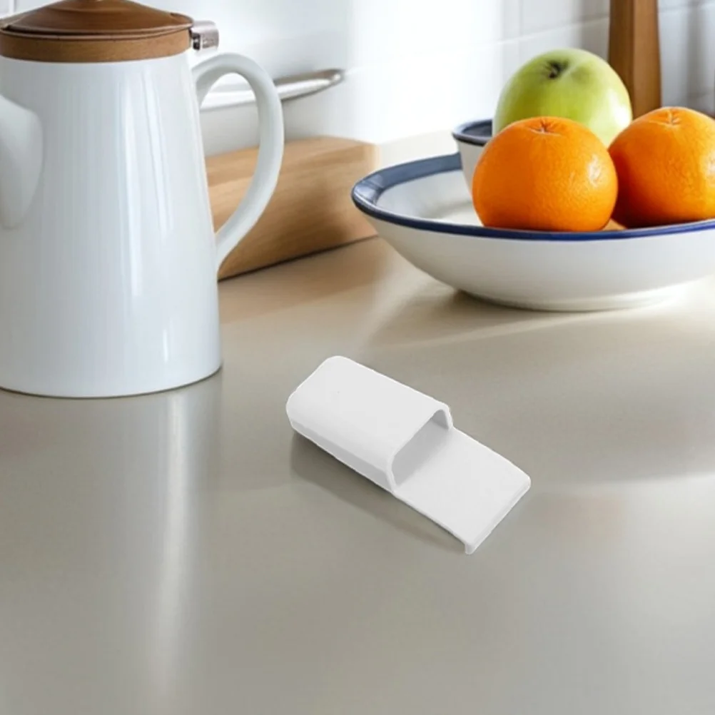 

2pcs Scoop Holder For Rice Cooker Compact Plastic Spoon Storage Rack Easy To Clean Universal Fit Kitchen Rice Paddle Rack Stove