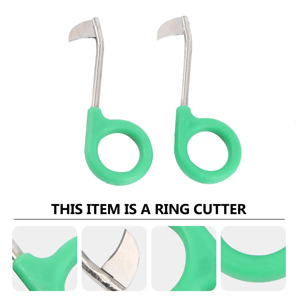 2 PCS Scissors Garden Tool Peach Tree Ring Grafting Tools for Fruit Trees Stripping and Twisting Green Loppers Heavy Duty