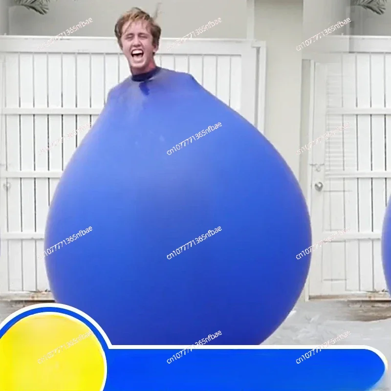 72-inch Thickened Large Human Embedded Latex Round Big Balloon Event Performance Decoration Large Balloon Wholesale