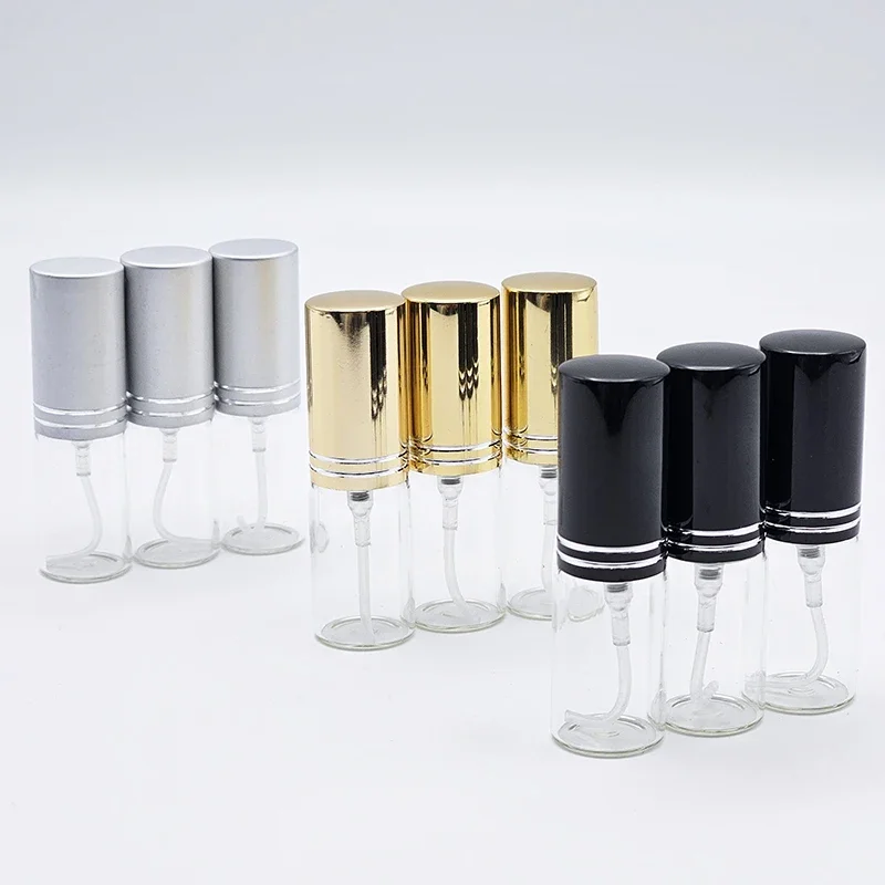 

30pcs/Lot 5ML Perfume Bottle with Box Atomizer Spray empty Bottles Sample Portable Refillable Perfume Bottle with Double Line