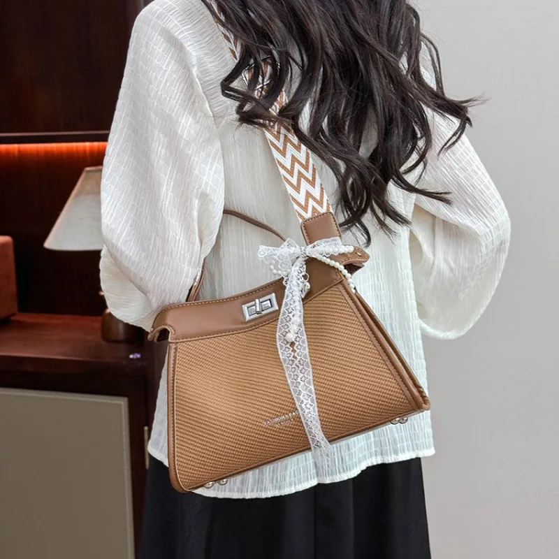 

2025 Stylish Cat Tote Bag for Women - Large Capacity Designer Shoulder Bag, Elegant Work Commuter Handbag
