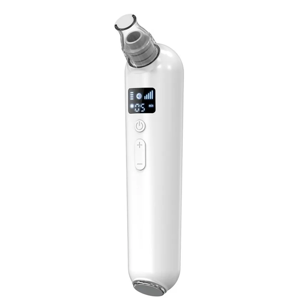 Removedor de cravo elétrico usb recarregável limpeza profunda poros aspirador pequena bolha função compressa quente