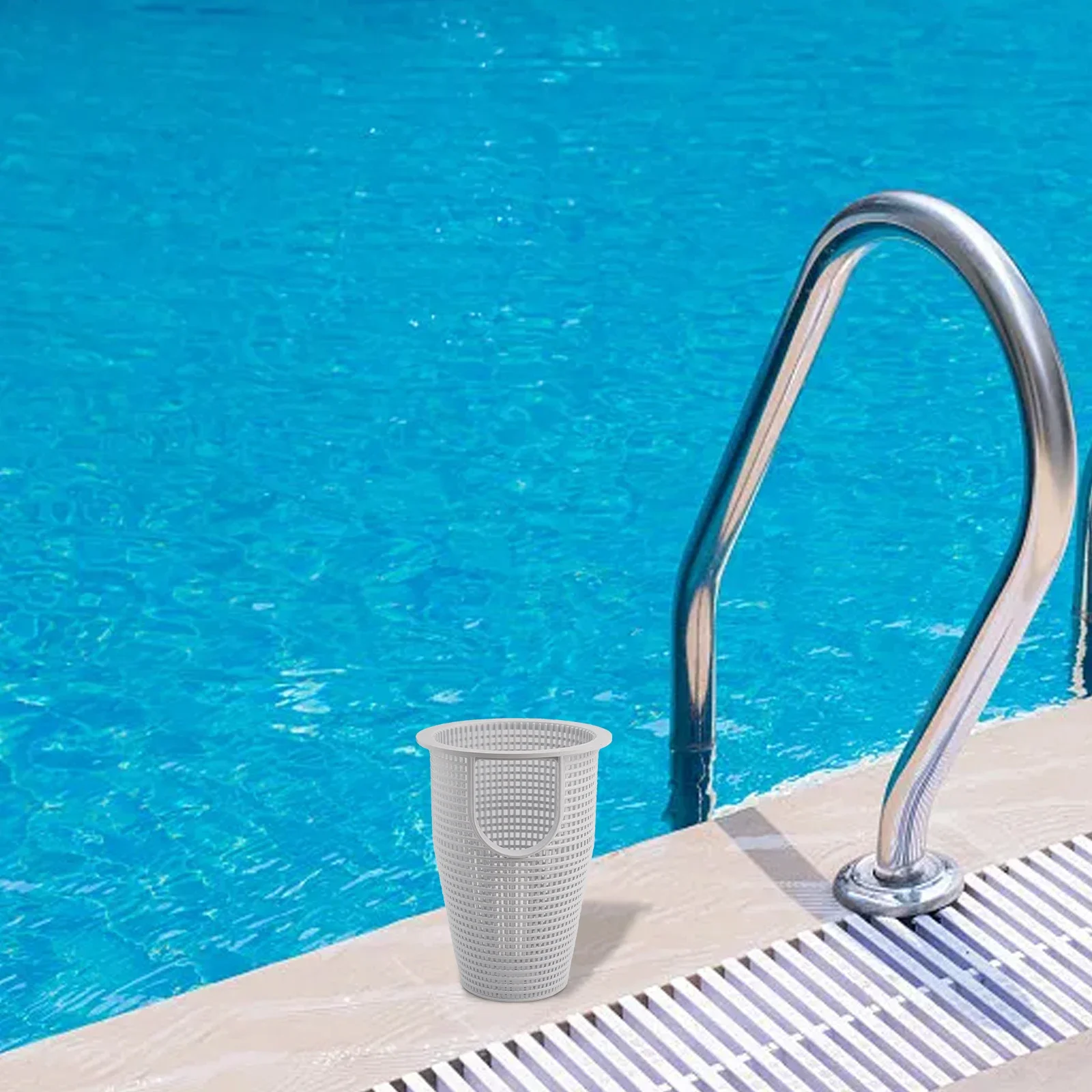 

Skimmer Basket Replacement for Swimming Pools Compatible with For WhisperFlo & For IntelliFlo Pumps 070387 B199