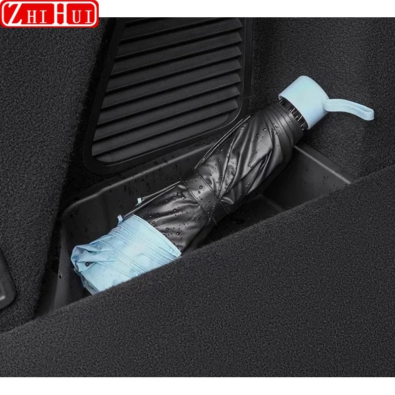 For Lixiang Li L6 L7 2024 Restyling Car Styling Rear Trunk Side Cover Storage Box Trunk Hidden Storage Box Auto Accessories