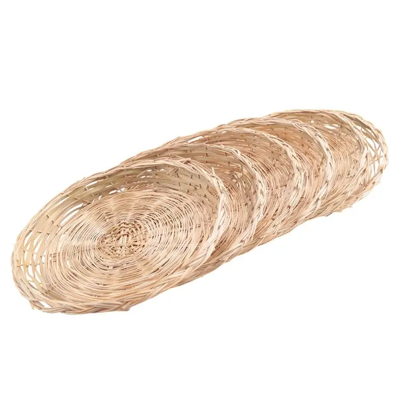 Abms-6Pcs Bamboo Pa…