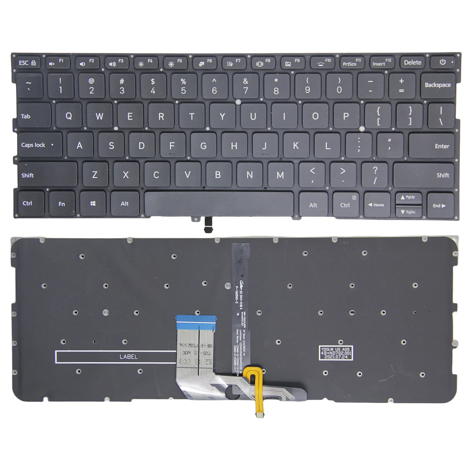 100%NEW Original US for XIAOMI MI Notebook Air13.3 161301-01 -07 TM1604 TM1613 TM1703 TM1704 English Laptop Backlit Keyboard