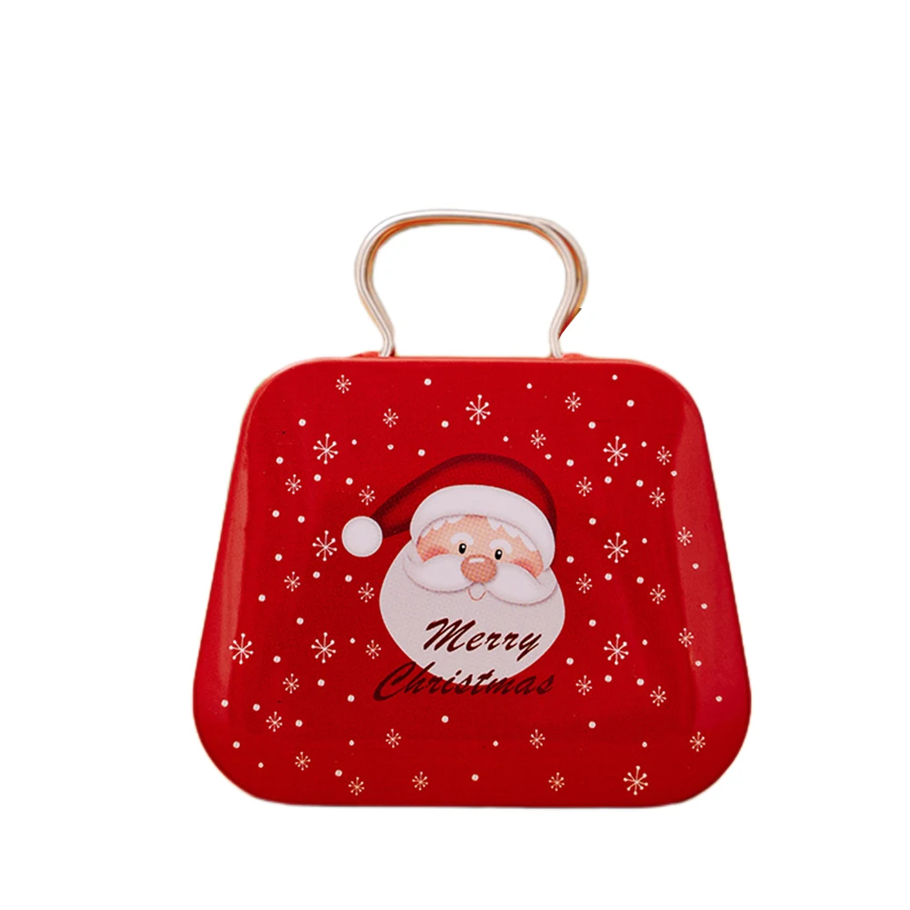 Cute Decoration 6*7*3cm 2.36*2.76*1.18inches Christmas Handbag Easy To Carry Polished Edges Quality Design Six Diverse Styles