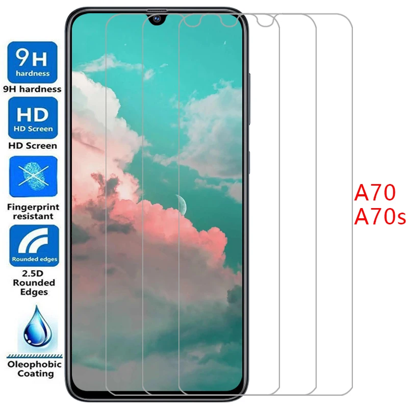 Protector de pantalla para samsung galaxy a70 a70s, vidrio templado protector para samsunga70 galaxya70 a 70 s 70s 70a, película samsumg galxy
