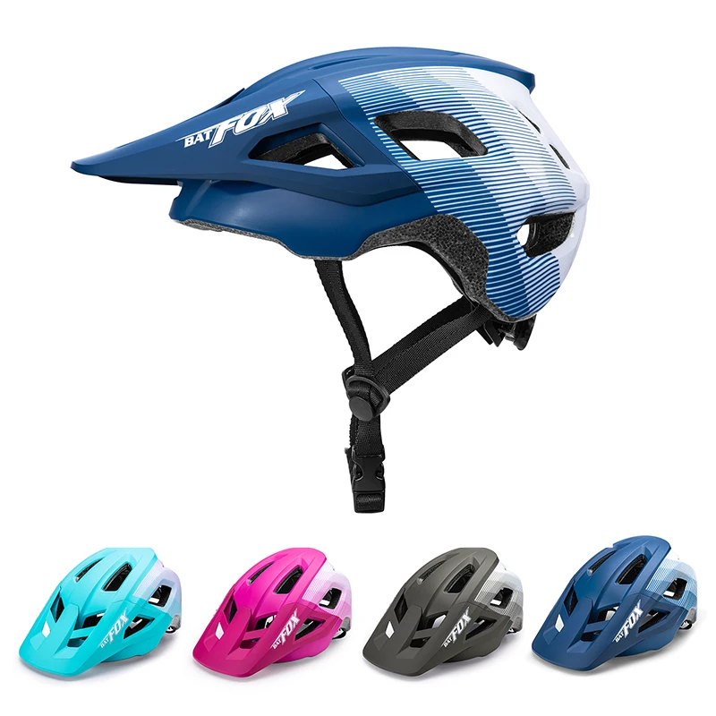 

BATFOX Helmet Cycling Detachable Visor Design MTB Bicycle Half Helmet Effectively Blocks Sun and Rain More Practical Bike Helmet