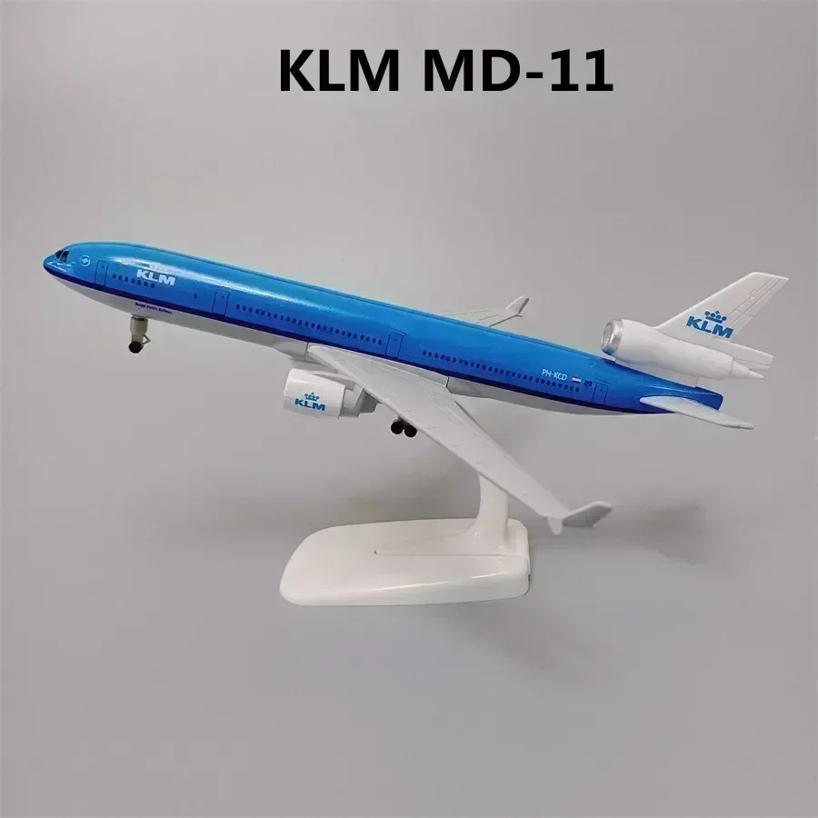 20cm Alloy ANTONOV USA KLM Mexican Lufthansa Korean Singapore Australian Qantas MD-11 Airplane Model Plane Aircraft & Wheels