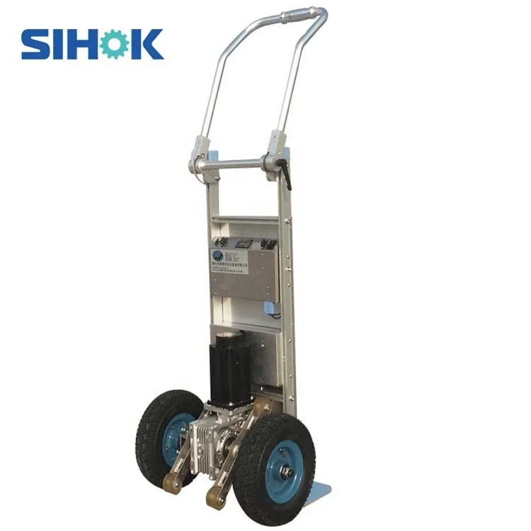 China Moving Equipment Aluminum Trolley Stairs Lithium Battery Electric Truck Cargo / Electric Stair Trolley