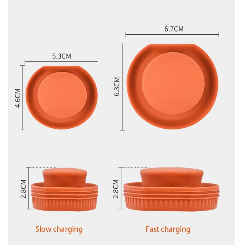 غطاء منفذ شحن مغناطيسي عالمي غطاء سيليكون مقاوم للماء لـ BYD NIO قابس مانع للتسرب مقاوم للماء والغبار للمركبات الكهربائية EV #6