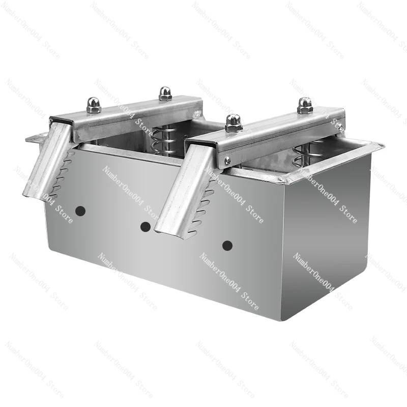 Suitable for 304 Stainless Steel Meat Press Mold Bacon Ham Presser Pork Beef Meat Shaping Box for Deli Food