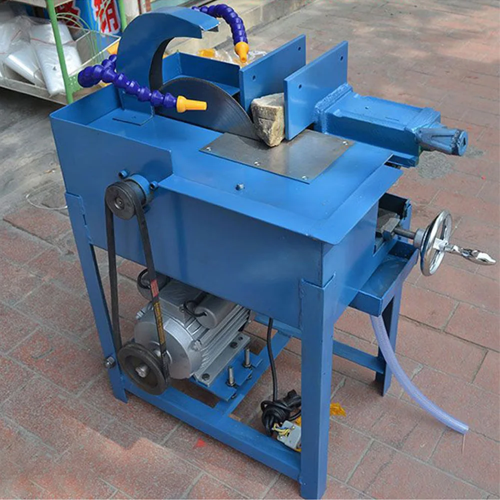 1500w 12 Inch Jadestone Cutting Machine Bench Type Water Cutting Machine For Jade Amber Stone，Jade Processing Equipment