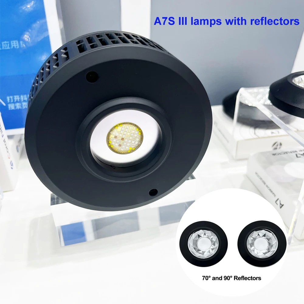 New Full Spectrum A7 III WiFi App Phone Control Plants Coral 100W Saltwater Marine LED Aquarium Light for Coral Reef aquati Tank image 3
