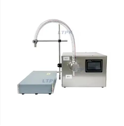 

Semi-automatic 316L Magnetic Pump Stainless Steel Solvent Super Strong Resistance Oil Filling Machine Filling Machine