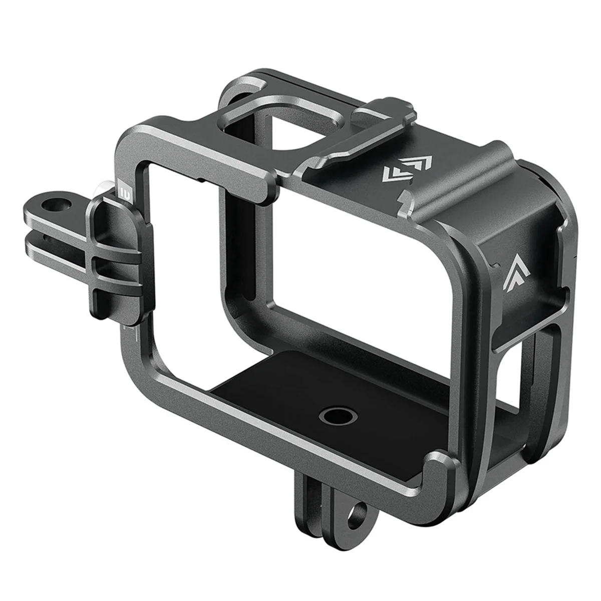 TELESIN Horizontal and Vertical Shooting Aluminum Rabbit Cage Protective Frame is Suitable for GOPRO12/11/10/9