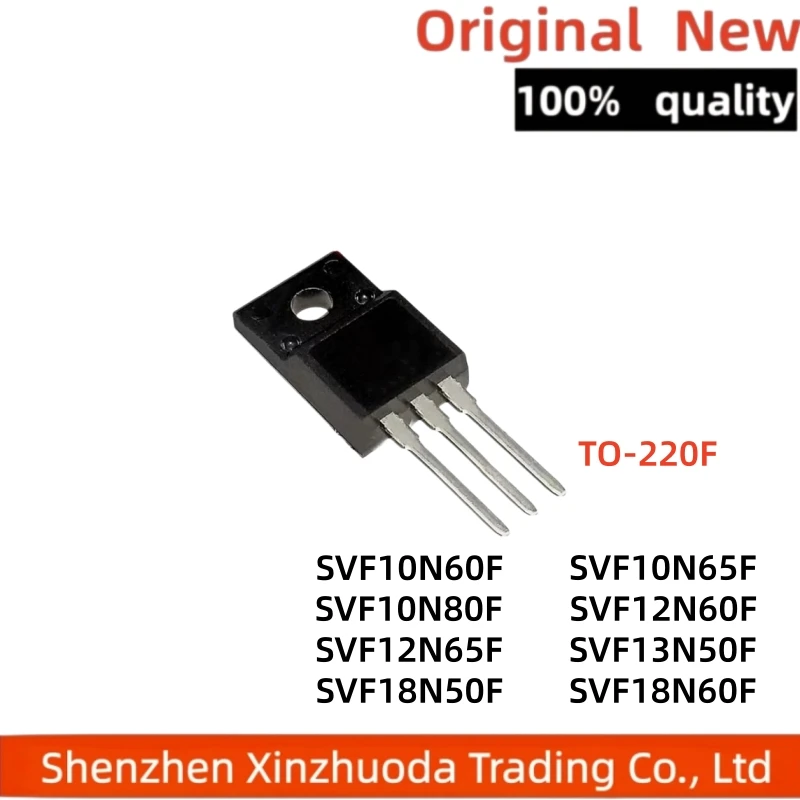 5-10 pieces of SVF10N80F 12N65 13N50 18N60 18N50F field-effect transistor direct insertion TO-220F