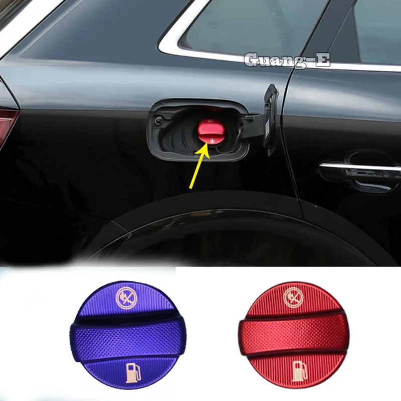 For Buick Encore Envision GL8 GL6 Regal Lacrosse Enclave Excelle Enclave Car Gas/Fuel/Oil Tank Cover Cap Sticker Trim Frame 1pcs