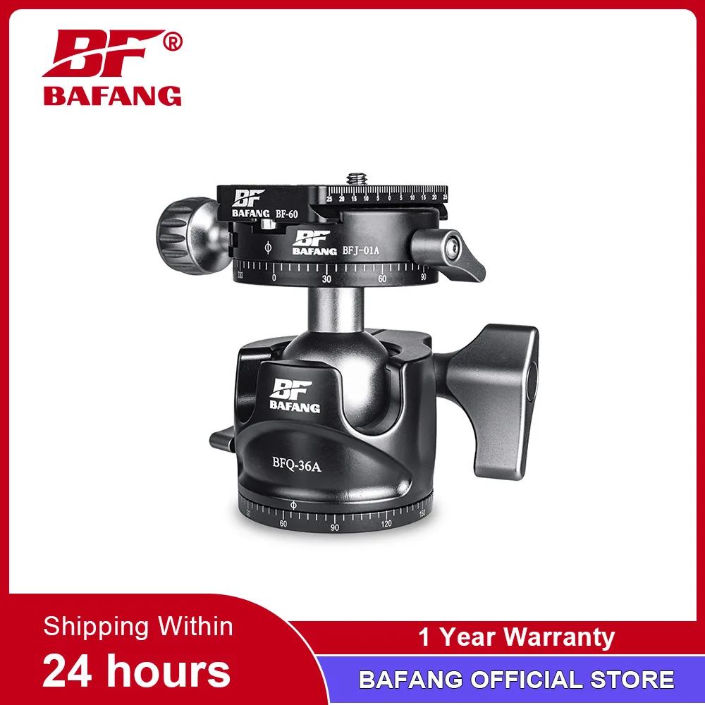 BAFANG Professional 360Degree Panoramic Tripod 36mm Ball Head Low Center Of Gravity Tripod Ball Head For Dslr Camera Tripod Head