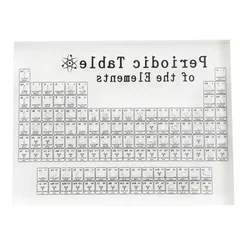 Chemical Periodic Table Of Element Desk Display With Real Elements Kids Teaching Gifts Element Home Acrylic Periodic Table