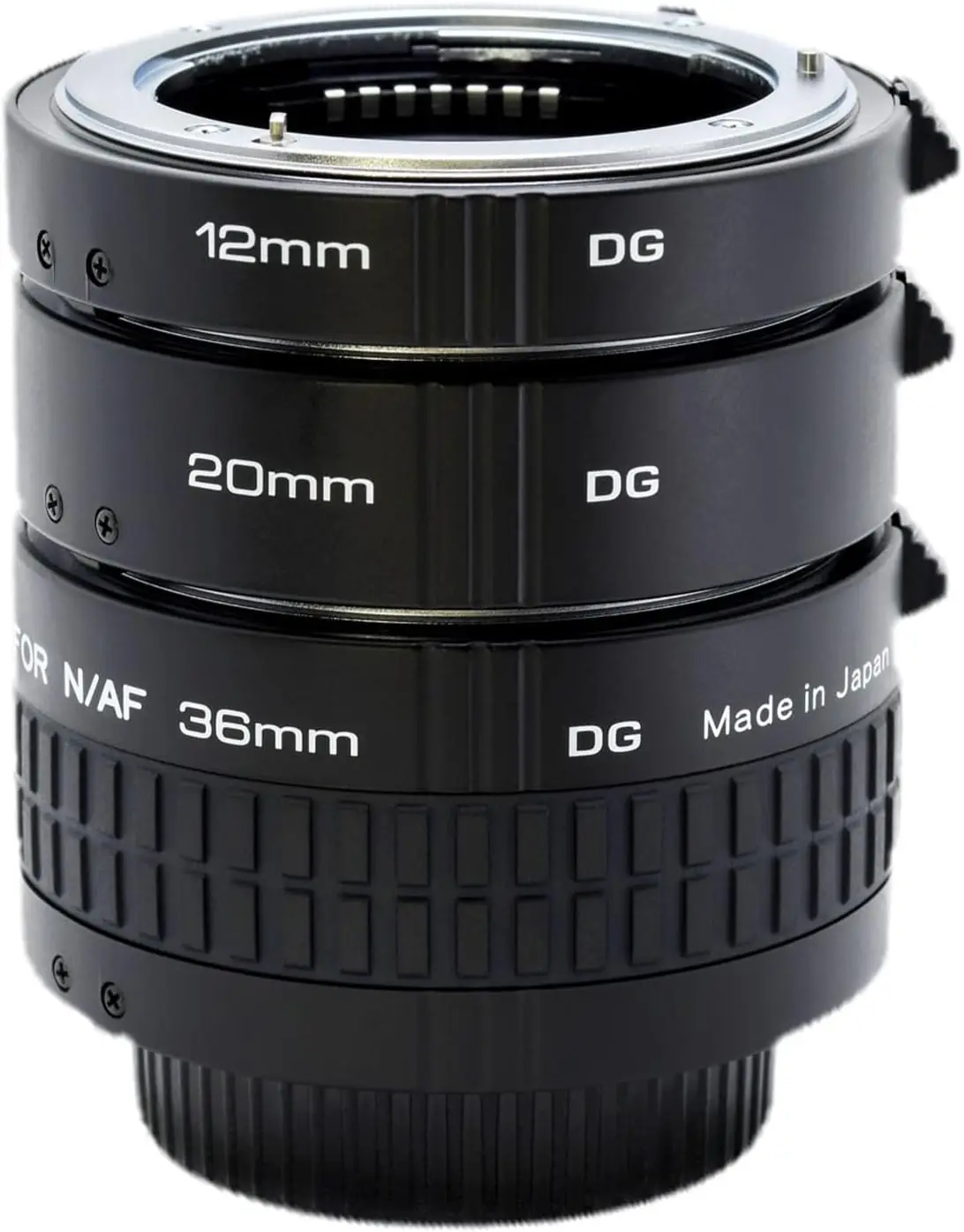 89997 DG Nikon Extension Tube Set 36 mm Black