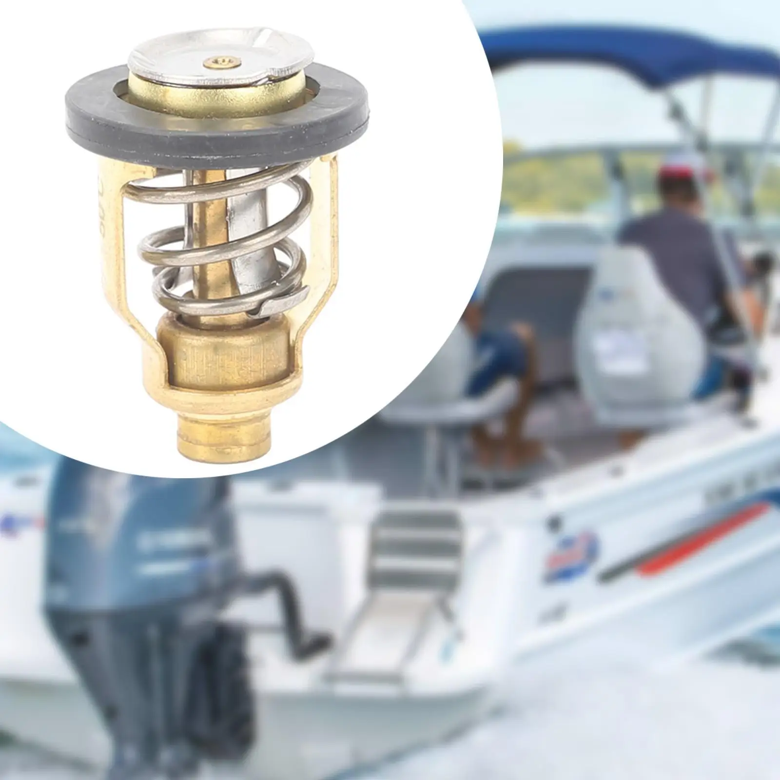 

Outboard Motors Marine Outboard Thermostat Stable Portable Convenient Engine Thermostat for BF9.9D BFP9.9D BFP15D BF8D