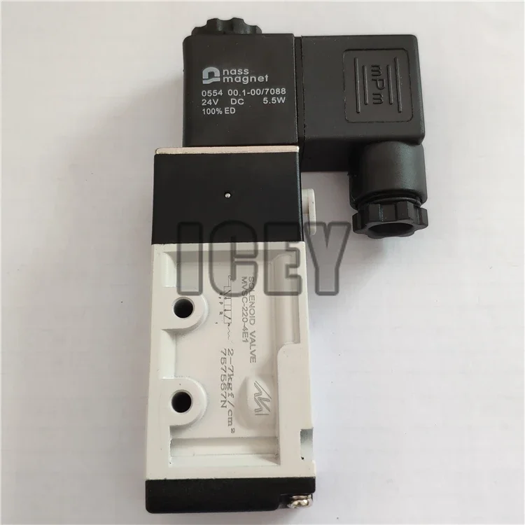 Mindman Type 2-position 5-way Solenoid Valve MVSC-220-4E1 AC220V DC24V