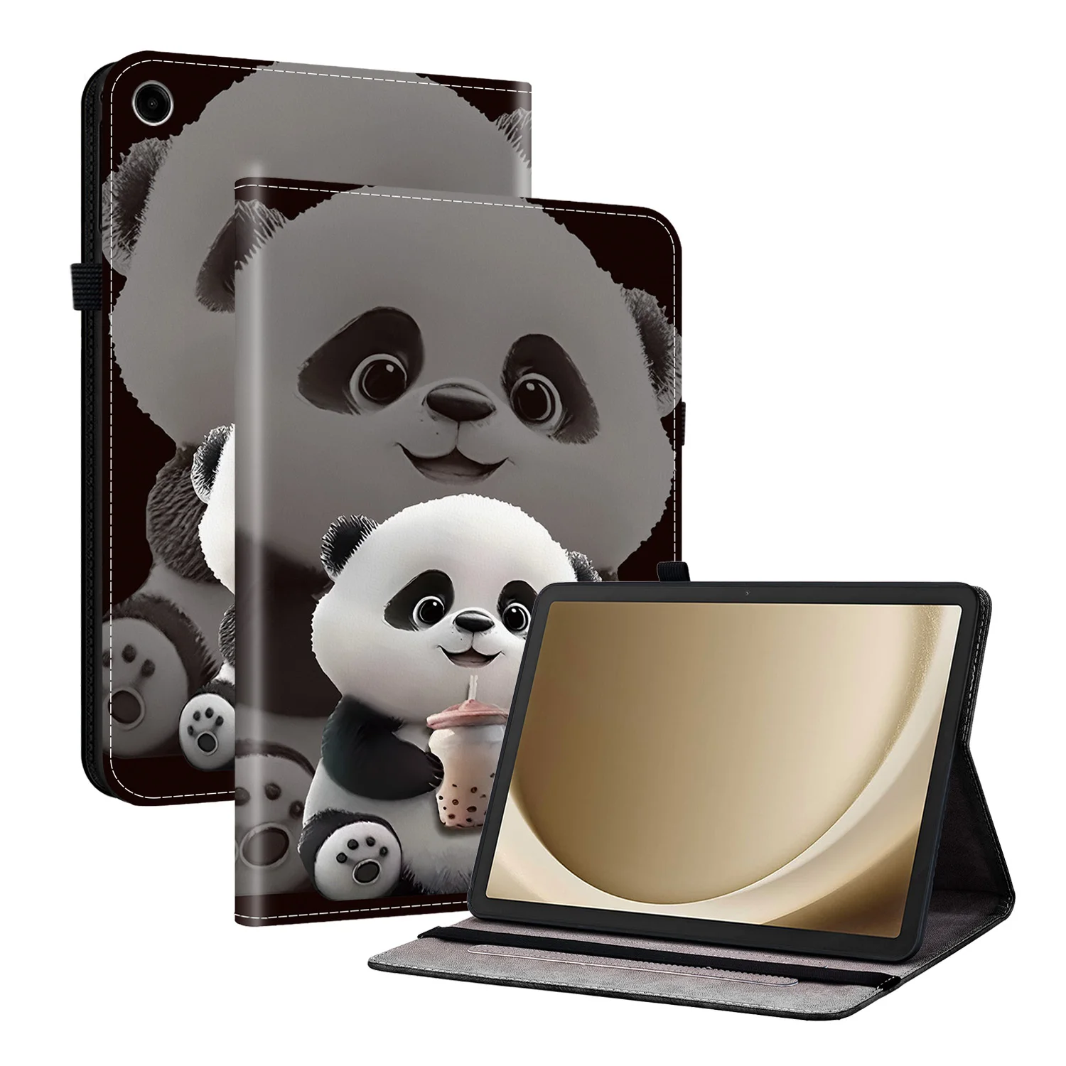 Leren hoesje voor Samsung Galaxy Tab A11 A9 + 8.7 Plus S5e T720 Tablet Case Tab A 10.1 T510 A8 X200 S4 10.5 S6 A7 Lite 10.4 Shell