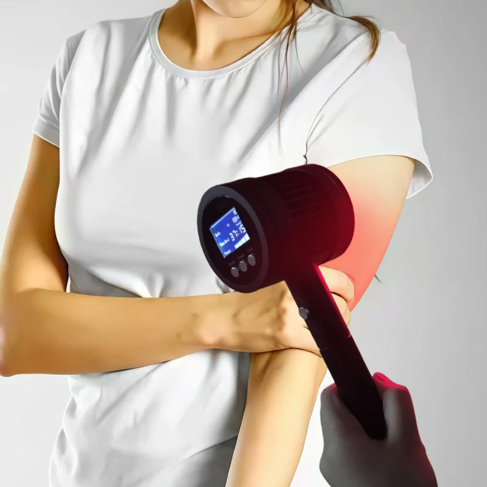 

Cold Laser & Red Light Combo Therapy Device - Pulse Mode Technology for Effective Knee, Joint, Muscle and Full Body Care