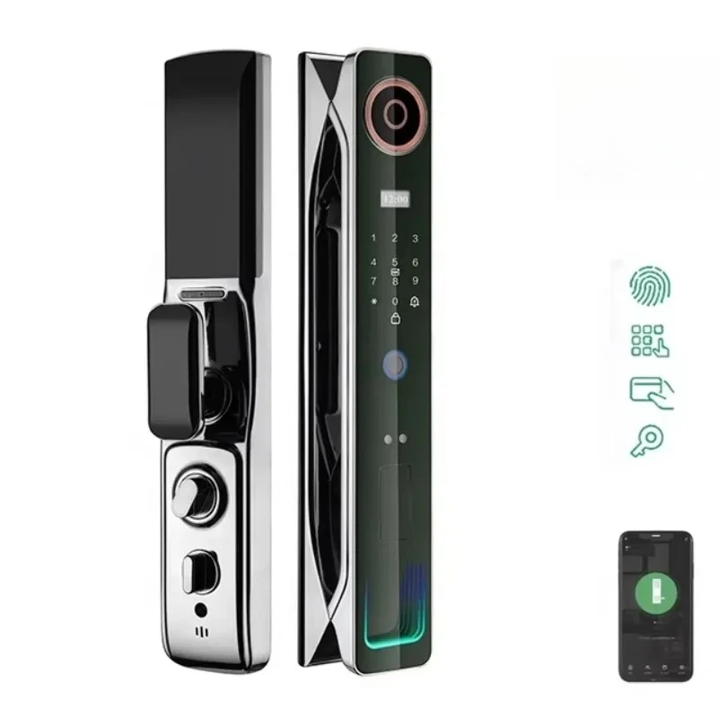 Manufacturer Smart Door Lock Password Keyless Zigbee Apartment Room Fingerprint Lock WIFI Door Tuya Digital Door Lock