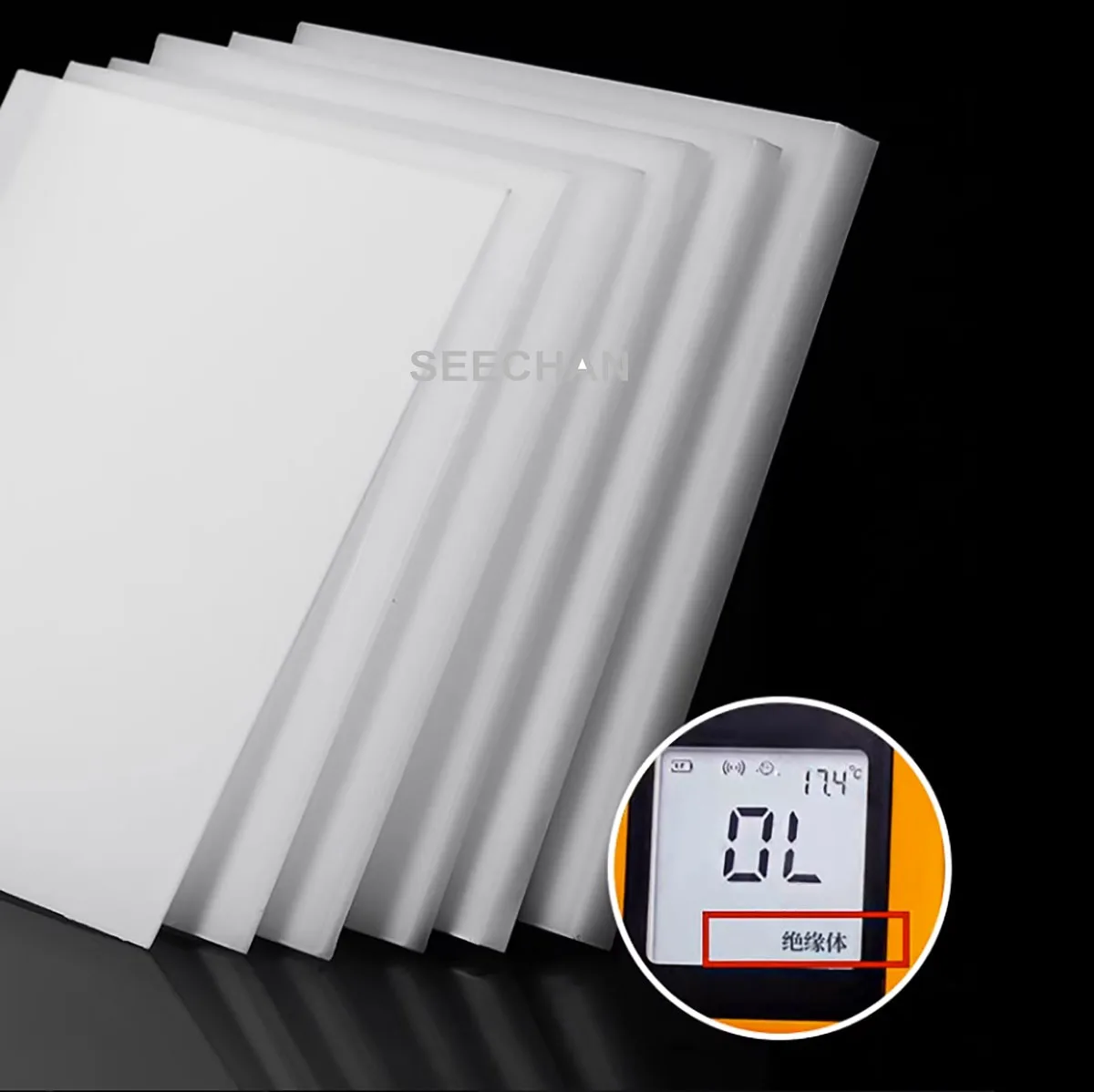 Thickness 1-10mm White Polypropylene Board 100x100 105x148 100x200 200x200 148x210 210x297mm Food Grade PP Plastic Sheets Plate