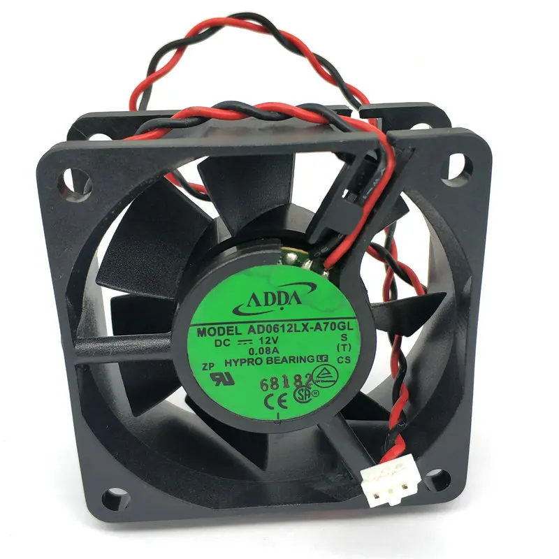 original 6025 12v AD0612LX-A70GL 60*60*25MM Cooling Fan