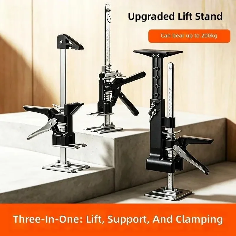 For Heavy Duty Support Jack for Hanging Cabinet Installation Elevator Lifting Tool Ceramic Tile Wood Bracket Clamping Fixing