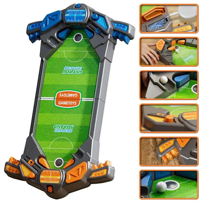 Tabletop Football Soccer Pinball Mini Pinball Soccer Board Spray Water Desktop Football Battle Table Board Game Football Sport