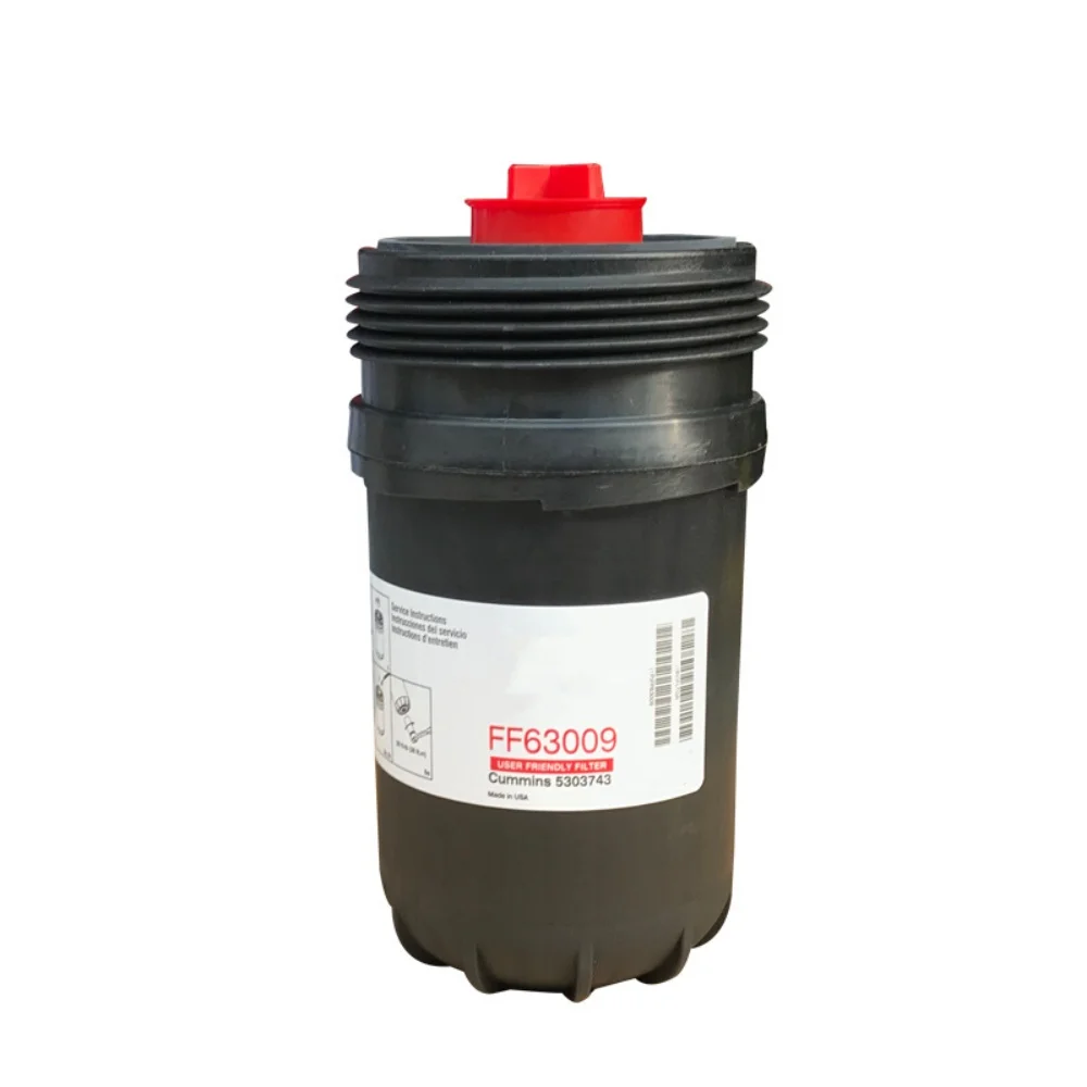 

FF63009 Fuel Filter For Cummins 5303743 Replaces FF63008 Element FH22168 B/L Series Diesel Filter Element Of Excavator