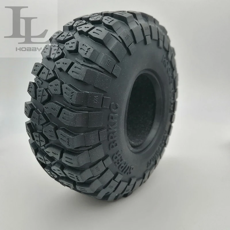 2 uds 1,9 pulgadas banda de rodadura de escalada simula el neumático apretar 120mm para 1/10 coche trepador de control remoto Traxxas TRX4 Defender Bronco AXIAL SCX10 RC4WD