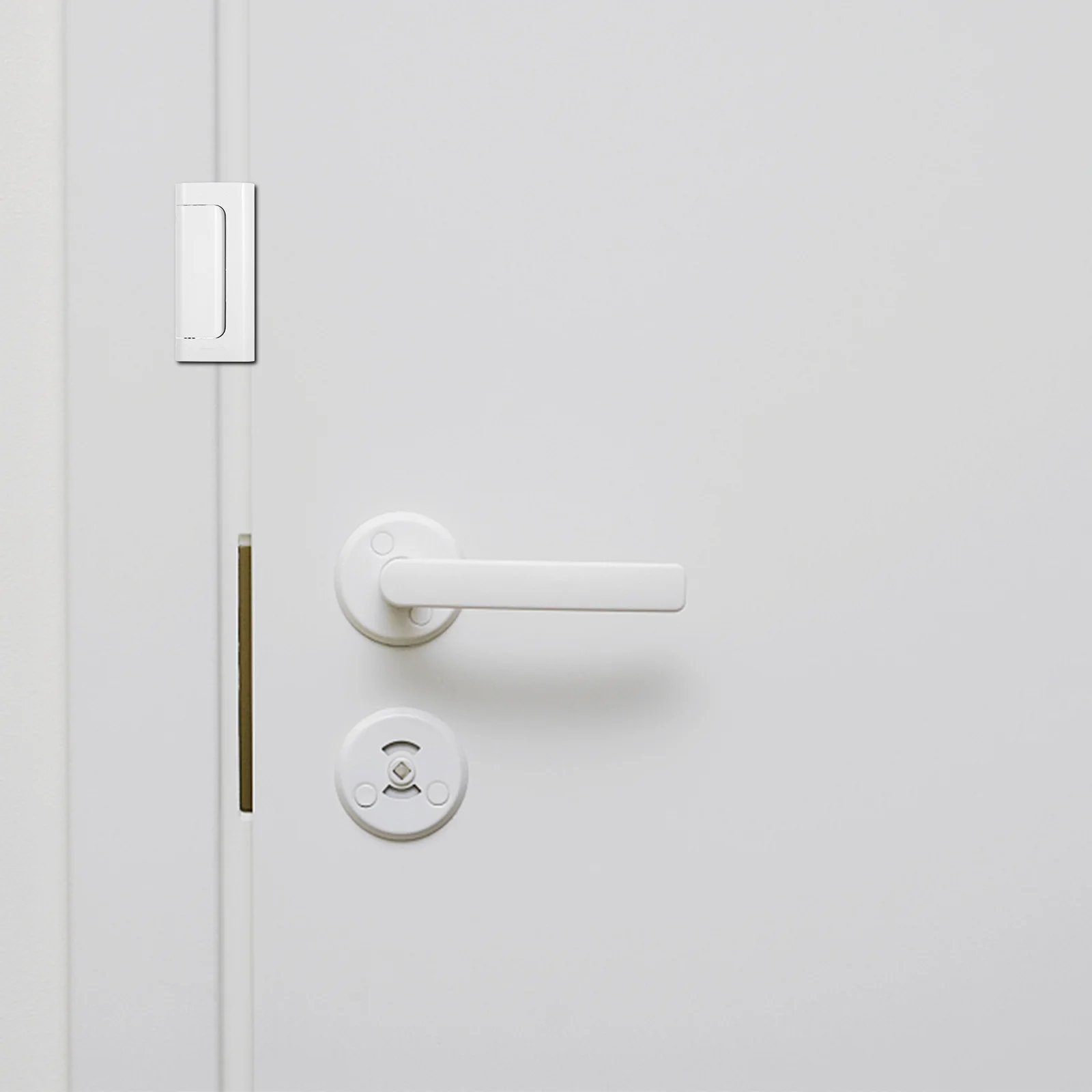 Placa de proteção de trava de reforço de alumínio para fechadura de porta à prova para segurança interna e fechadura de segurança de porta