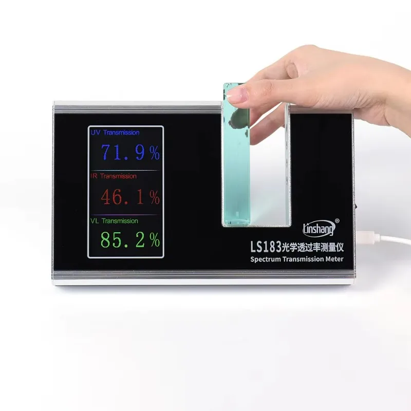 

LS183 UV-IR-VLT Test Meter Large Thickness Glass 365nm UV 940nm IR Visible Light Transmittance UV Spectrum Transmission