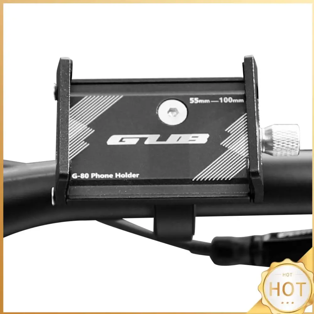 Bicycle Stem Cell Phone Mount Aluminum Alloy Motorcycle Phone Mount Electric Scooter Phone Holder for 2.16 To 3.93 in Smartphone