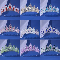Crystal Tiaras And Crowns Headband For Women Rhinestone Prom Diadem Crown Bridal Wedding Hair Accessories Jewelry Crown Tiara